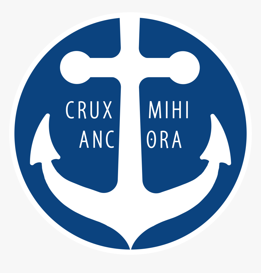 Crux Mihi Ancora, Crux Mihi Anchora, The Cross Is My - Prohibido Fumar, HD Png Download, Free Download