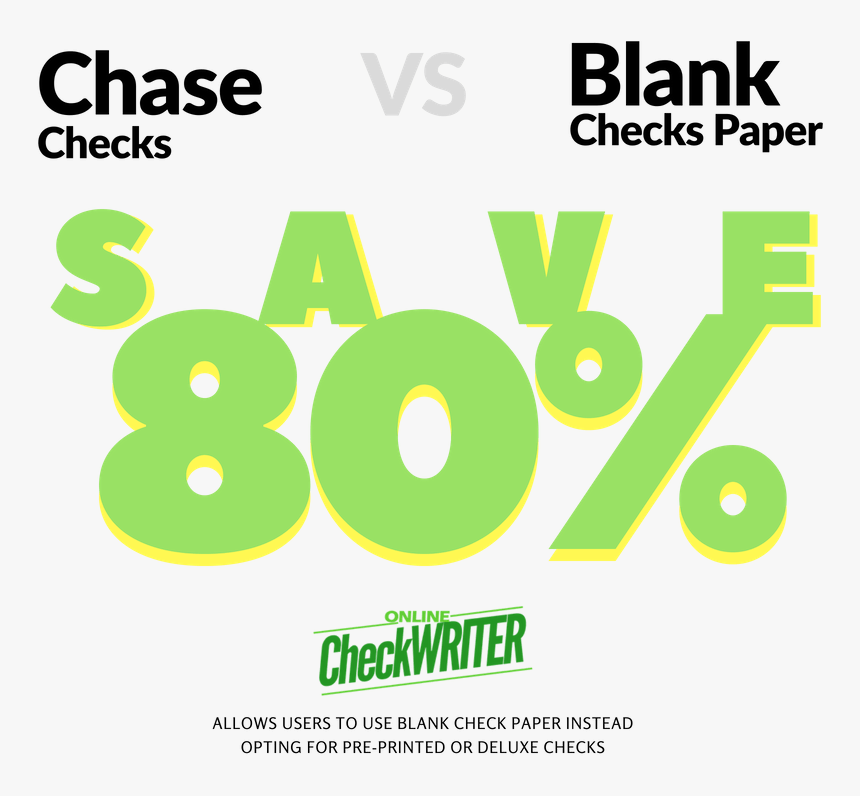 Deluxe Checks Vs Blank Check Paper - Graphic Design, HD Png Download, Free Download