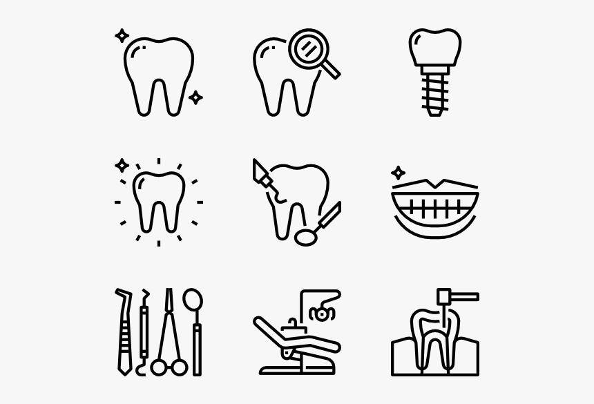 Dental - Interaction Icons, HD Png Download, Free Download