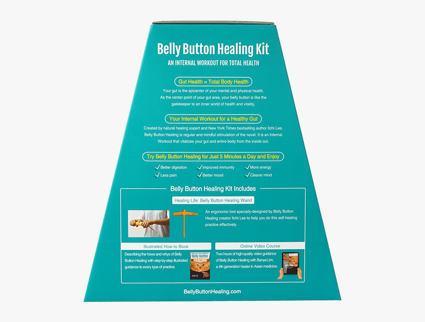 Belly Button Healing Kit Book Wand Course - Flyer, HD Png Download, Free Download