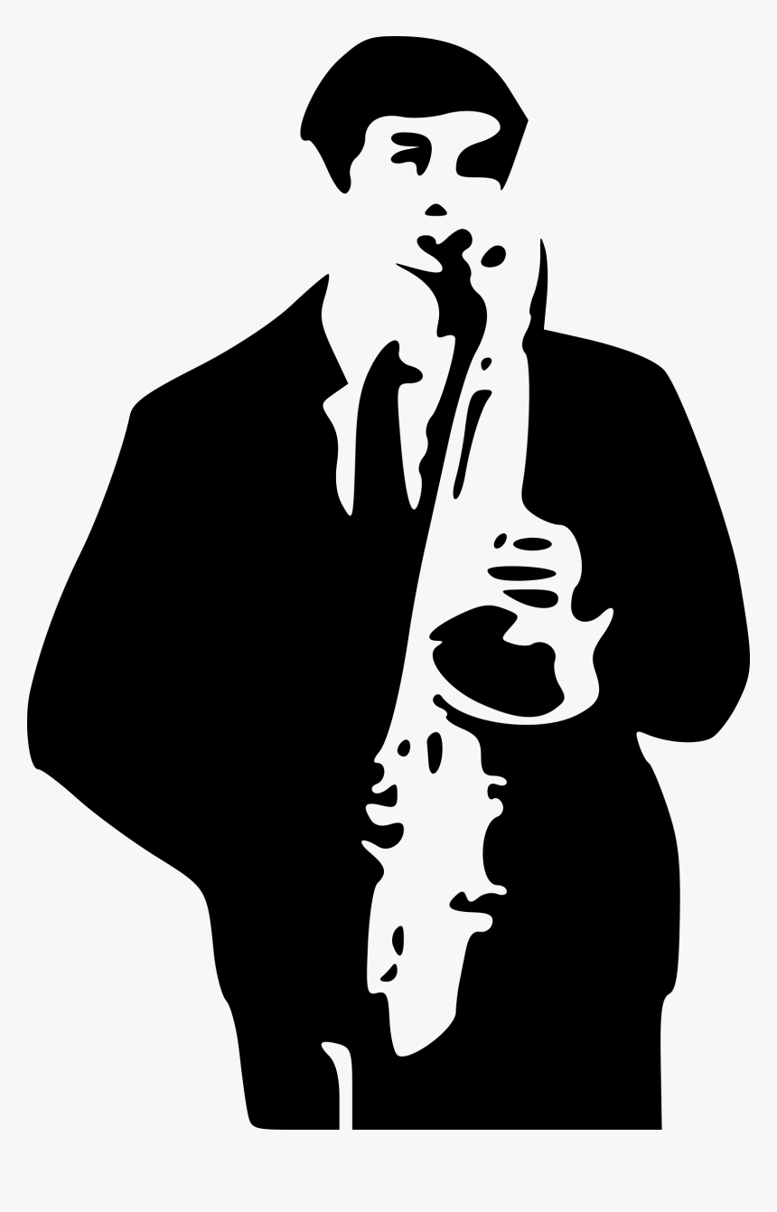 Saxophonist Musician Saxophone Free Picture - Silhouette Saxophone Player, HD Png Download, Free Download