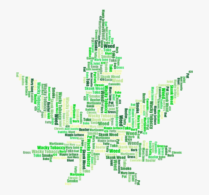 Marijuana, Drugs, Cannabis, Hemp, Leaf, Plant, Pot - Other Names For Marijuana, HD Png Download, Free Download