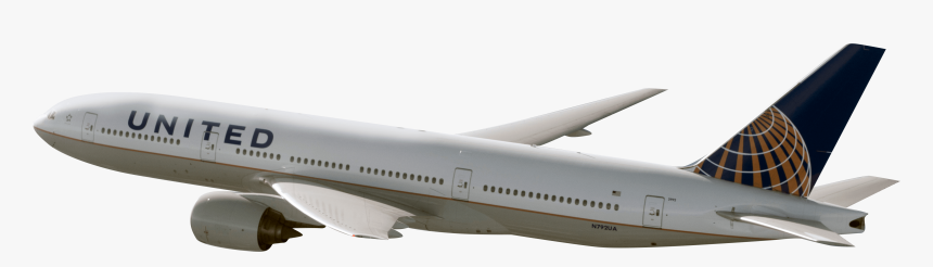 United Airlines Plane Transparent, HD Png Download, Free Download