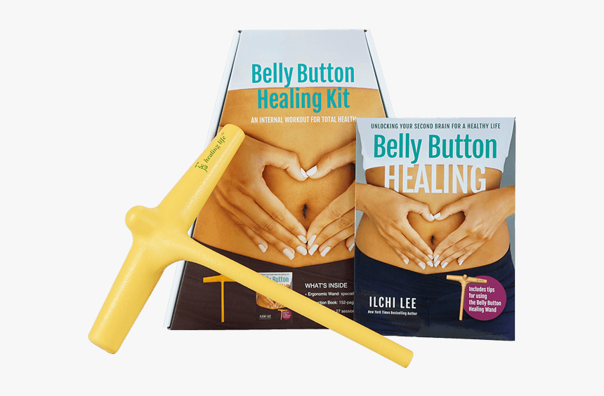 Belly Button Healing Kit Book Wand Course - Belly Button Healing Kit, HD Png Download, Free Download