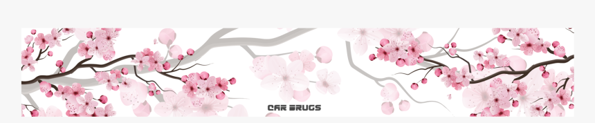 Cherry Blossom Banner On Car, HD Png Download, Free Download