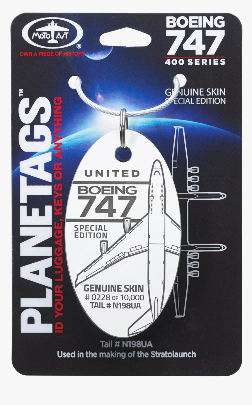 Custom United Airlines Boeing 747 N198ua Planetag"
 - Seaplane, HD Png Download, Free Download