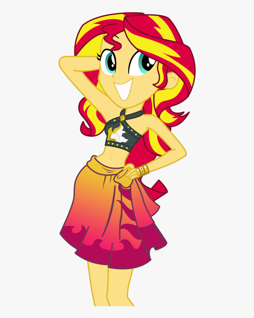 Transparent Belly Clipart - Sunset Shimmer Forgotten Friendship, HD Png Download, Free Download