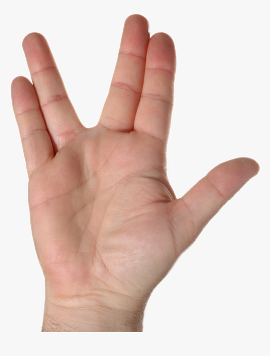 #ftestickers #hand #palm - 4 Finger Peace Sign, HD Png Download, Free Download