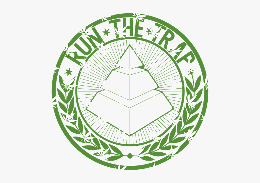 Rtt Clipped Weed Logo - Run In The Trap, HD Png Download, Free Download