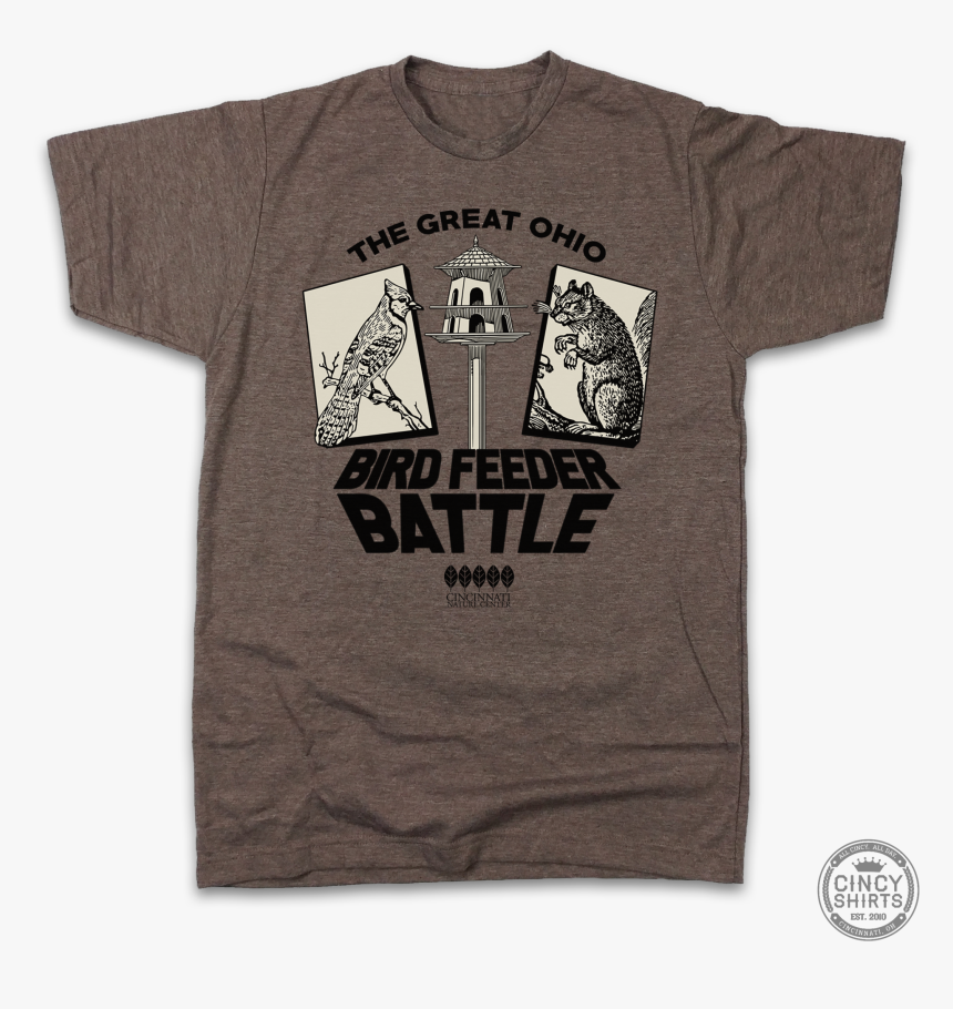 The Great Ohio Bird Feeder Battle - Active Shirt, HD Png Download, Free Download