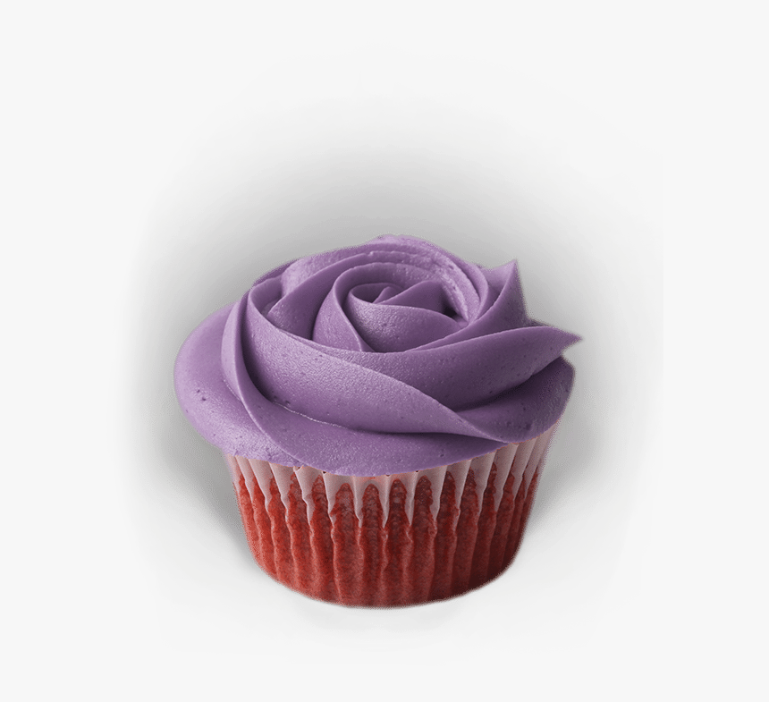 Purple Cupcake Png, Transparent Png, Free Download