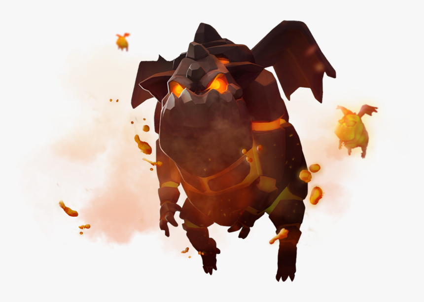 The Lava Hound From Clash Royale - Clash Of Clans Lava Hound Png, Transparent Png, Free Download