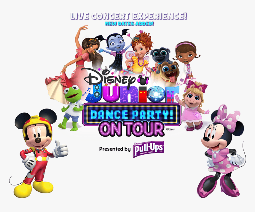 Disney Junior Dance Party Fall Tour - Disney Junior Dance Party On Tour, HD Png Download, Free Download