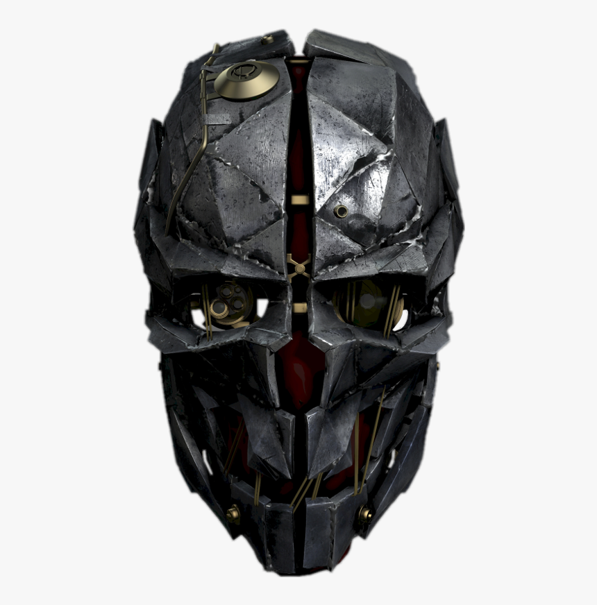 Dishonored Gaming Mask Anonymous Face - Corvo Dishonored 2 Mask 3d Model, HD Png Download, Free Download