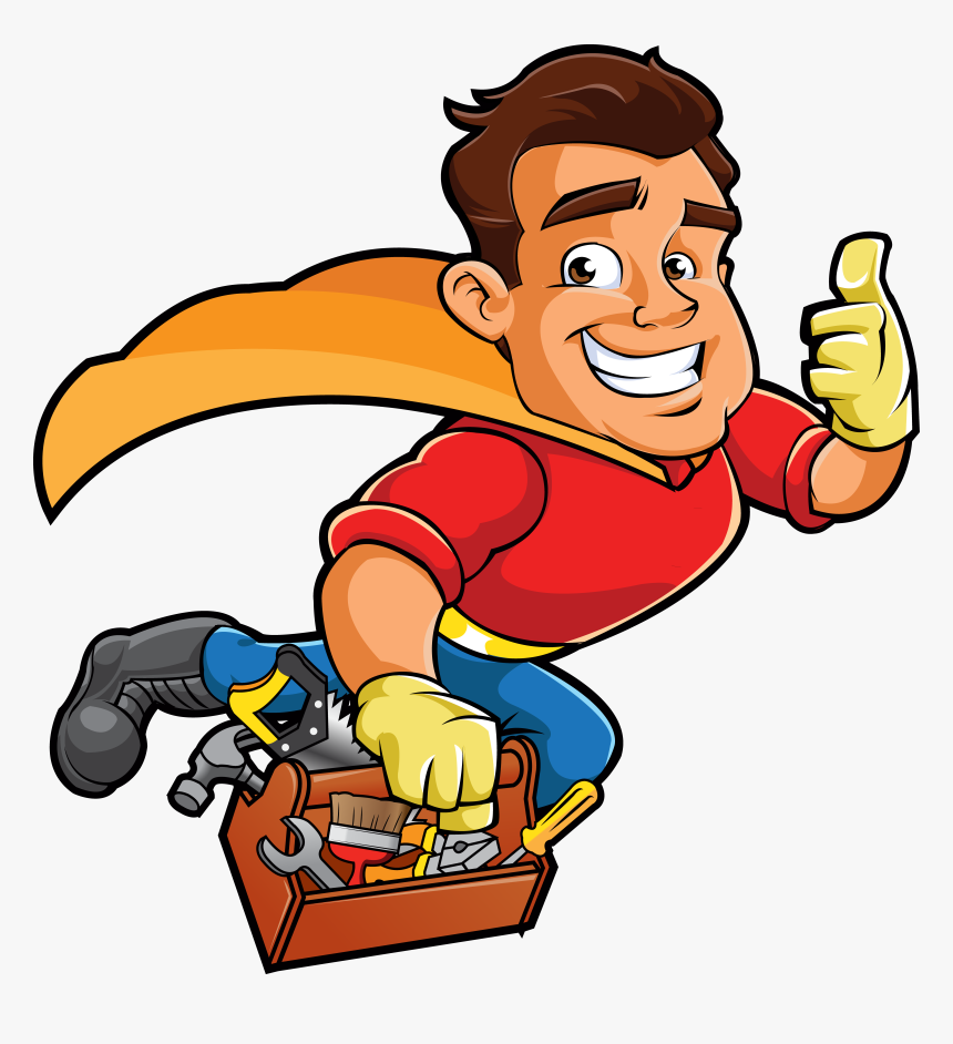 Handyman Others Transprent Png Royaltyfree Clipart - Hodinový Manžel, Transparent Png, Free Download