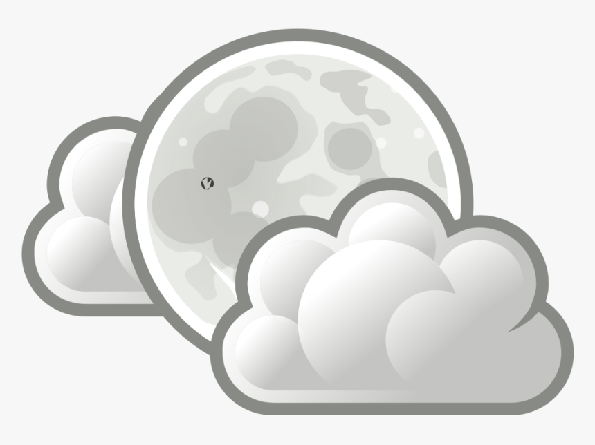 Clouds At Night Clipart, HD Png Download, Free Download