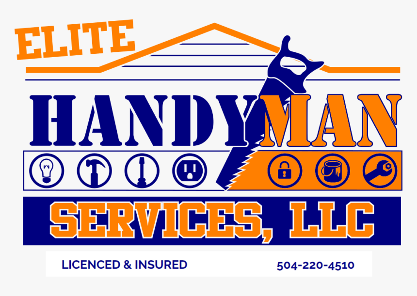 Cropped Elite Handyman New Design 6 2017 - Fens Of Marabella, HD Png Download, Free Download