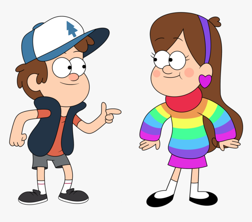 Transparent Dipper Pines Png - Mabel Dipper Gravity Falls, Png Download, Free Download