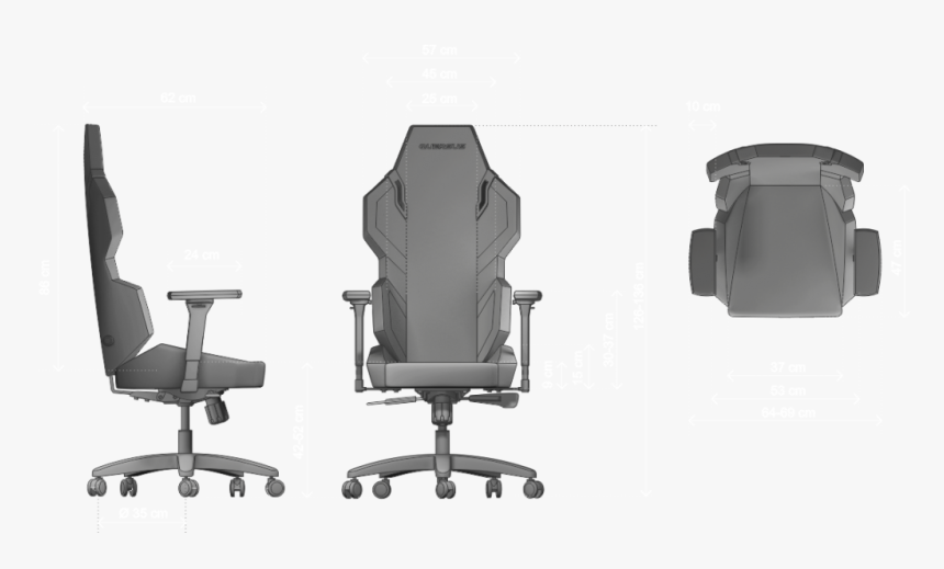 Office Furniture Top View Png , Png Download - Office Chair In Office Depot, Transparent Png, Free Download