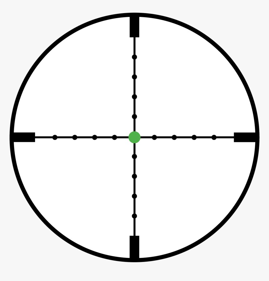 Red Dot Crosshair Png, Transparent Png, Free Download