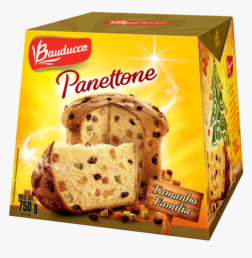Panettone Frutas Mini Bauducco 80g, HD Png Download, Free Download