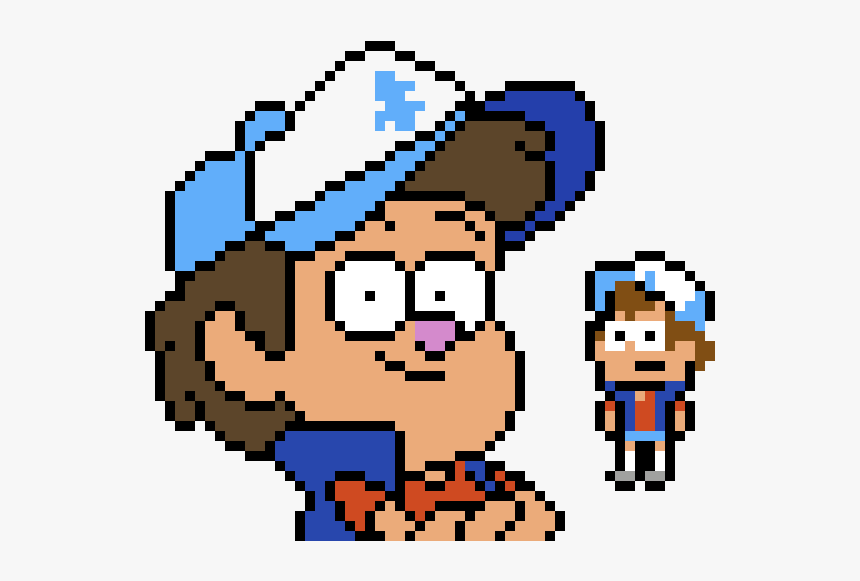 Gravity Falls Pixel Art, HD Png Download, Free Download