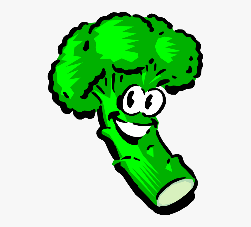 Vector Illustration Of Anthropomorphic Garden Vegetable - Animated Veggie, HD Png Download, Free Download