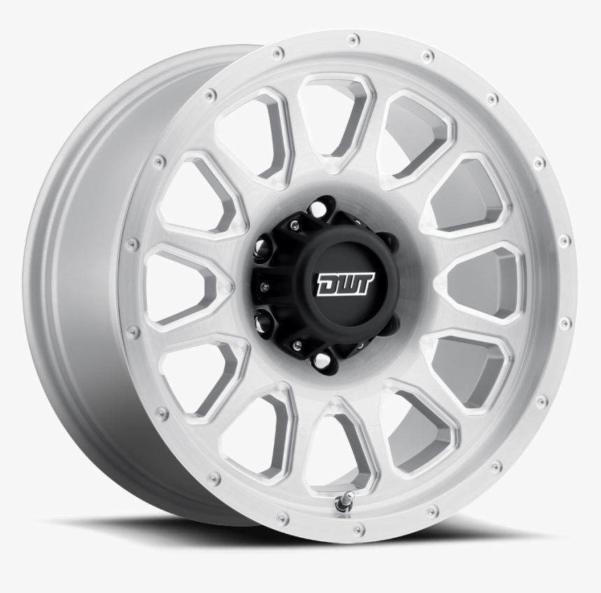 Dwt Elarco Wheel 6lug Silver Brushed Milling Bevels - Brushed Aluminum ...