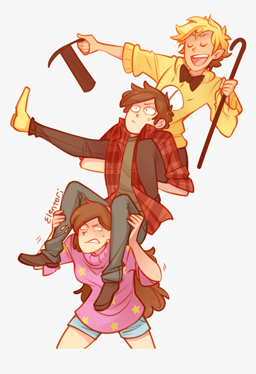 Gravity Falls, Dipper Pines, And Mabel Pines Image - Dipper And Mabel Fanart, HD Png Download, Free Download