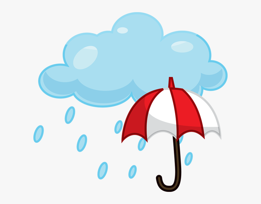 Umbrella,blue,clip Phenomenon,fashion Accessory - It's Raining Clipart, HD Png Download, Free Download
