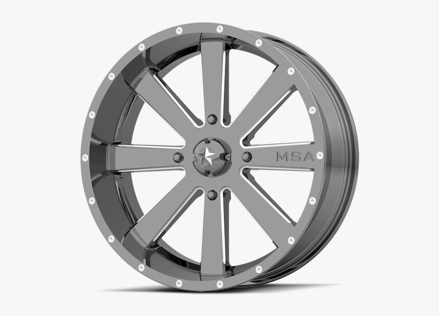 Msa M34 Flash Wheels - 5 Moto Metal Wheels, HD Png Download, Free Download
