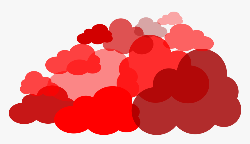 Red Clouds Png - Clip Art, Transparent Png, Free Download