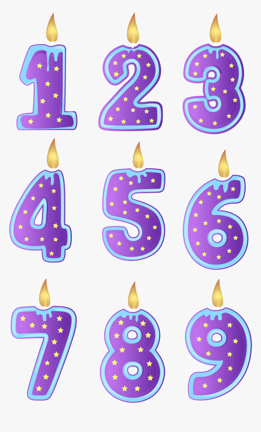 Birthday Candle Clip Art, HD Png Download, Free Download