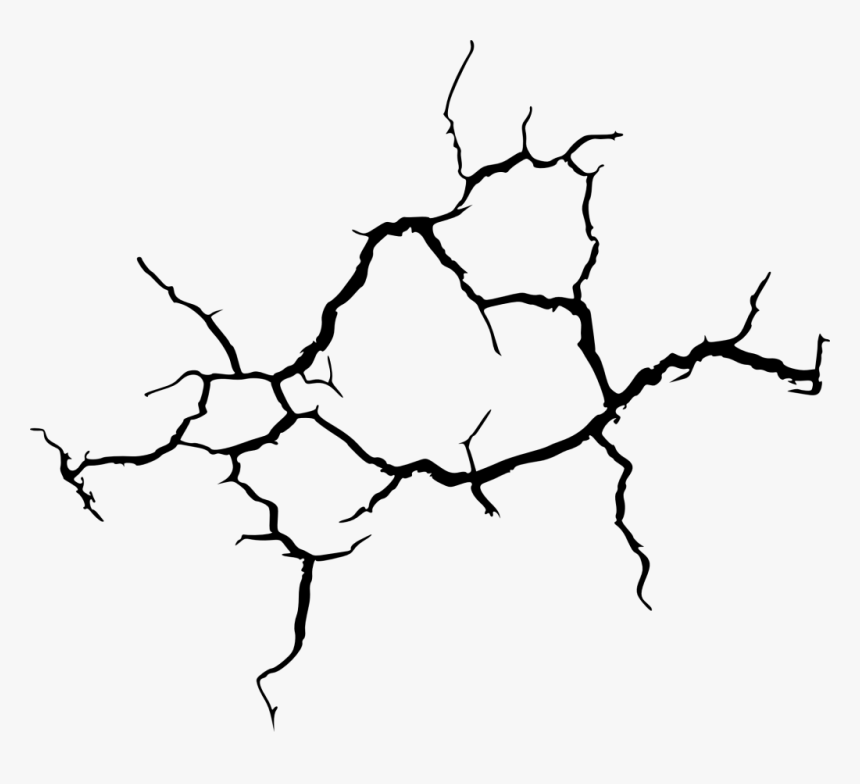 Cracks Drawing, HD Png Download, Free Download