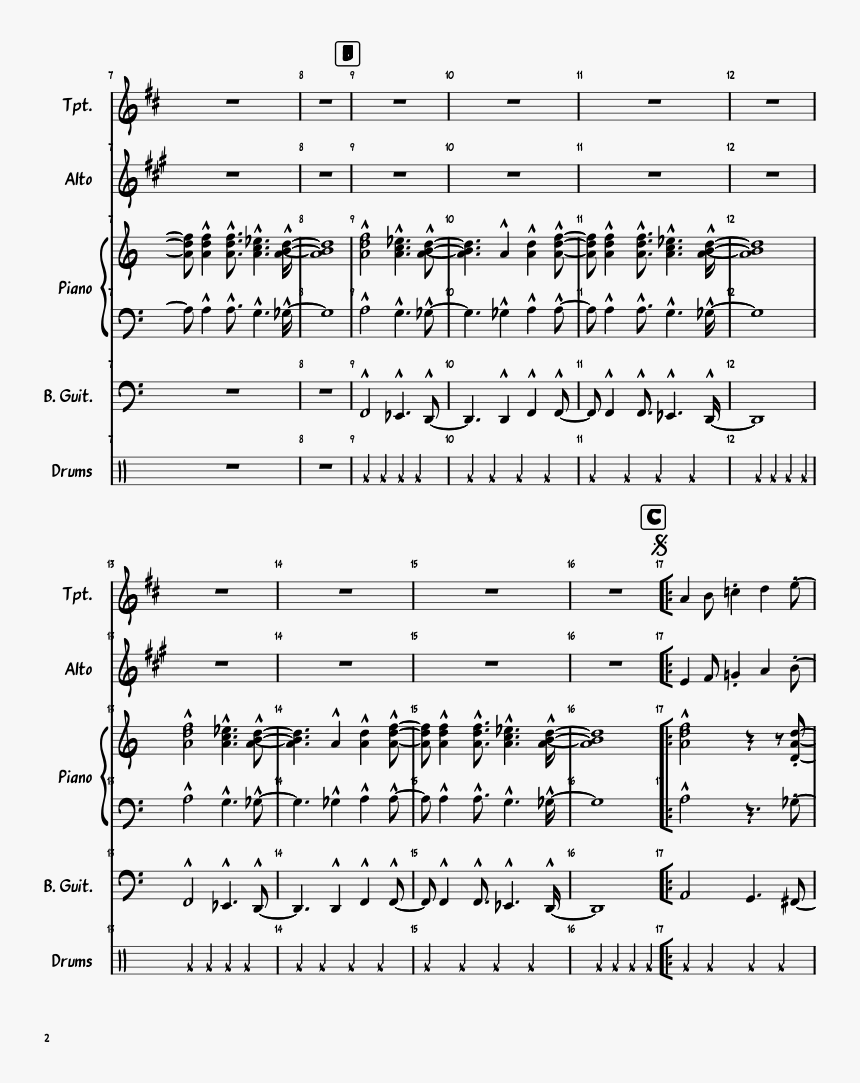 Sheet Music, HD Png Download, Free Download