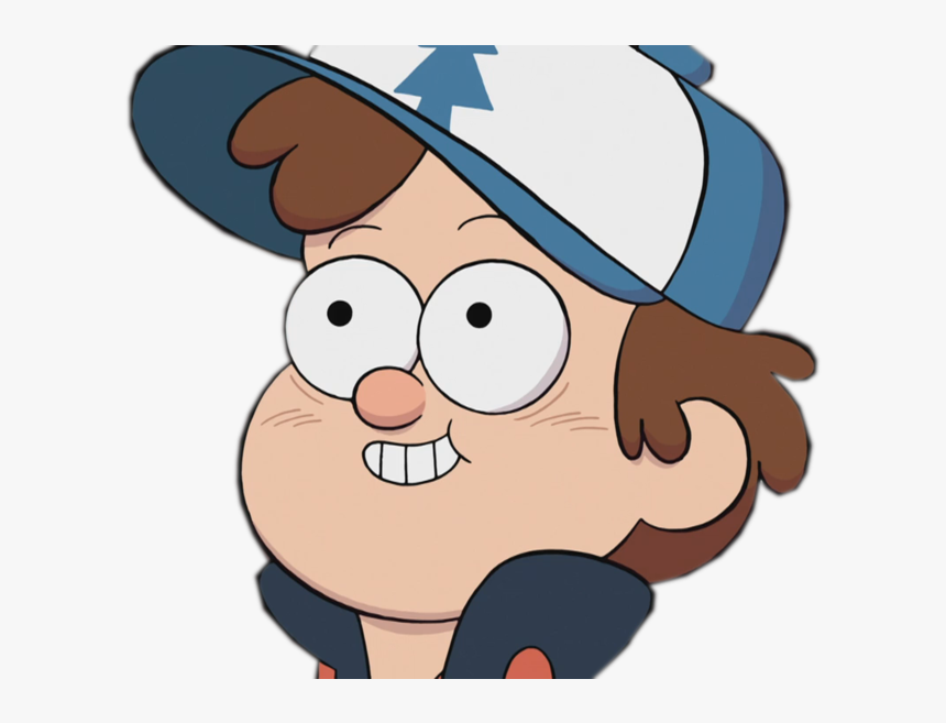 Transparent Dipper Png - Gravity Falls Dipper Head, Png Download, Free Download