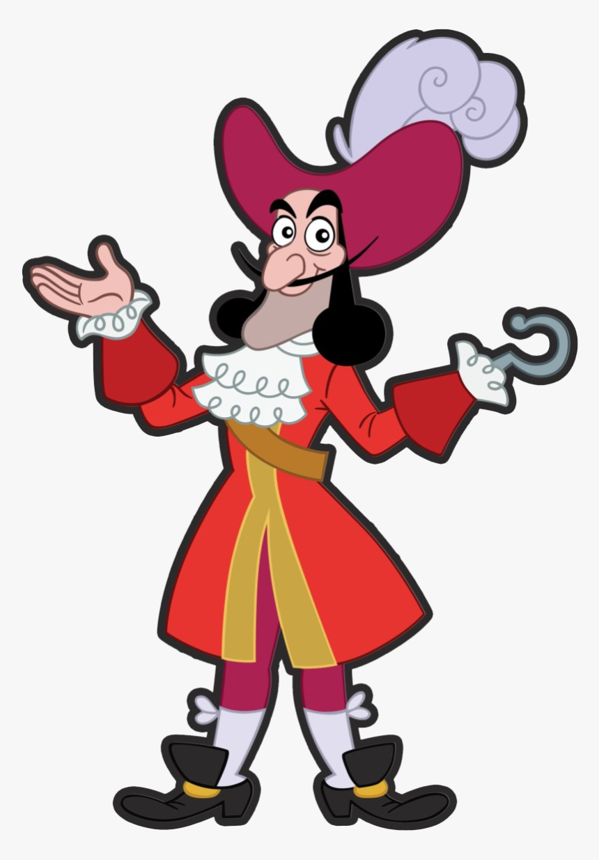 Jack And The Neverland Pirates Captain Hook, HD Png Download, Free Download
