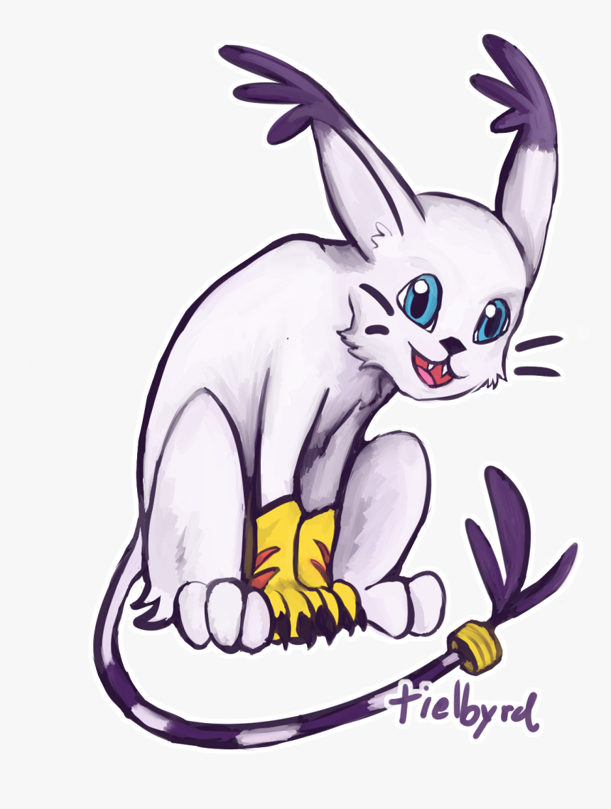 Transparent Gatomon Png - Cartoon, Png Download, Free Download