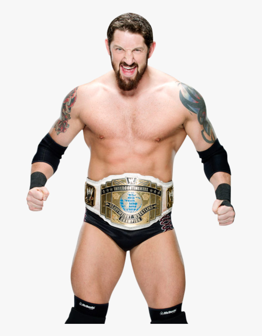 Wwestler Bad News Barrett-al1100 - Bad News Barrett Intercontinental Champion, HD Png Download, Free Download