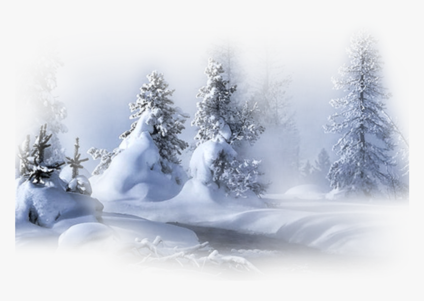 #ftestickers #winter #snow #forest #trees - Зима Пнг, HD Png Download, Free Download