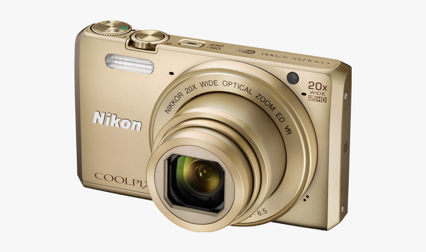 Bk - Nikon Digital Camera Gold, HD Png Download, Free Download