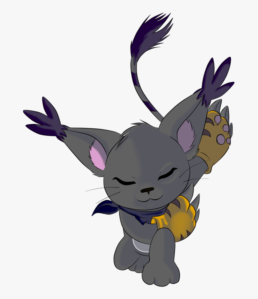 Black Gatomon, HD Png Download, Free Download