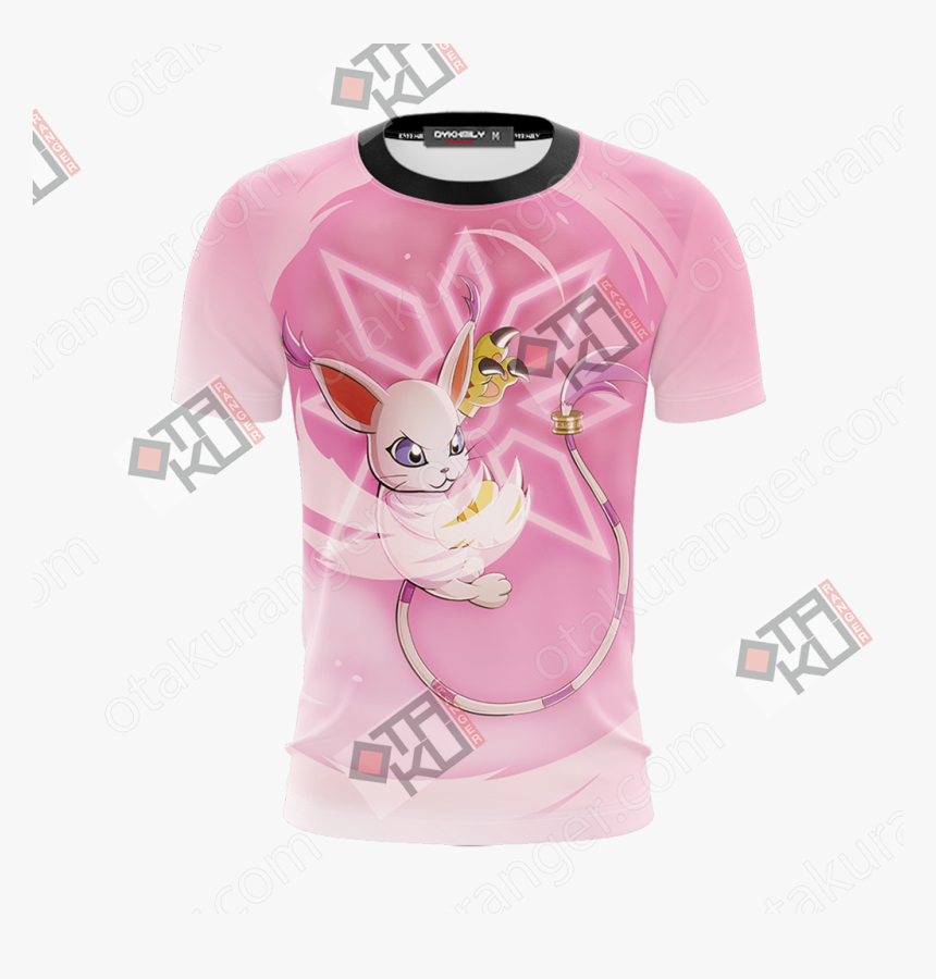 Digimon Gatomon 3d T-shirt - Seven Deadly Sins Meliodas Shirt, HD Png Download, Free Download