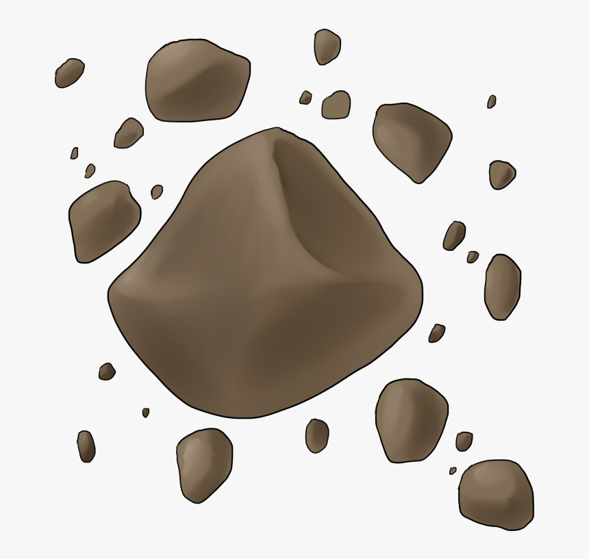 Clipart Rock Space Rock - Clipart Asteroid Belt Png, Transparent Png, Free Download