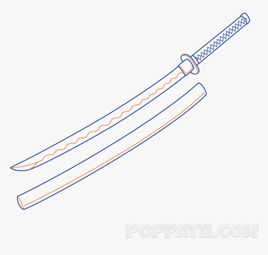 Transparent Samurai Sword Png - Sword, Png Download, Free Download