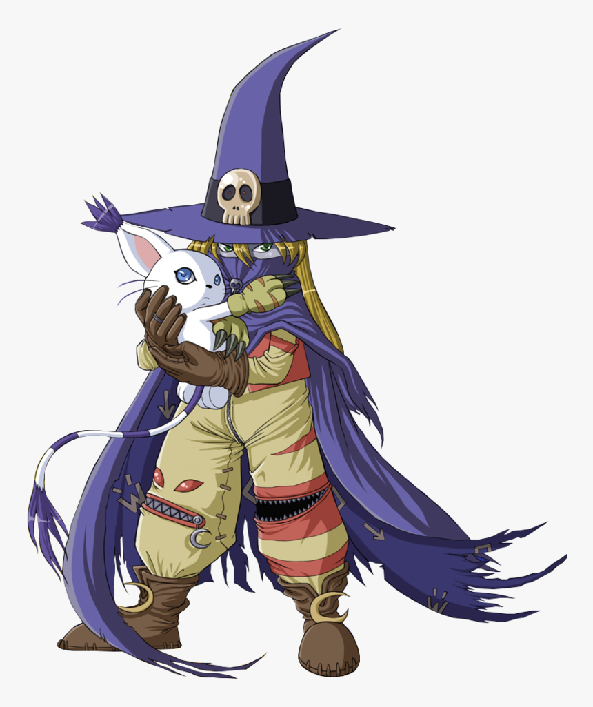 Gatomon Wizardmon, HD Png Download, Free Download