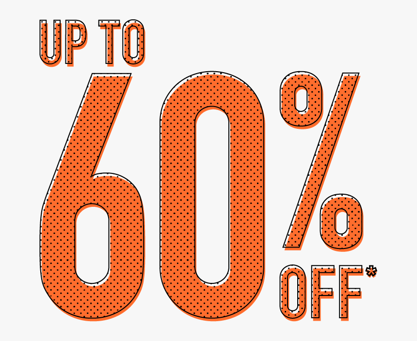 Up To 60% Off - Illustration, HD Png Download, Free Download