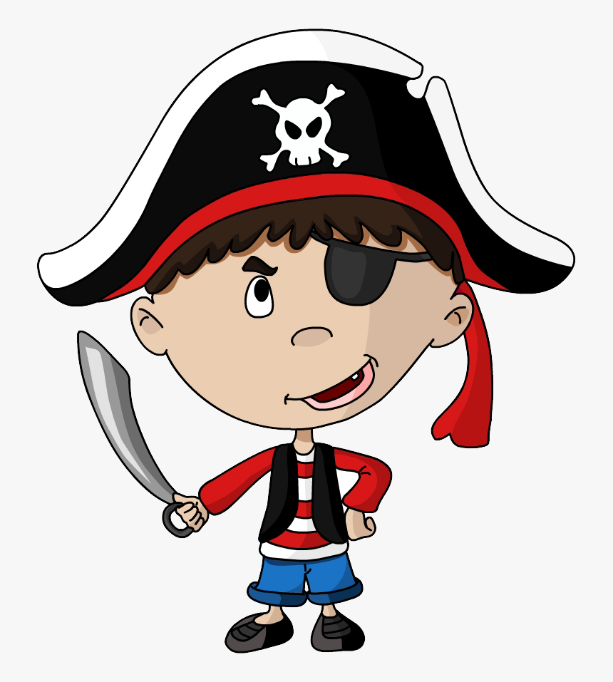 Baby Pirate Transparent Image - Pirate Clipart Png, Png Download, Free Download