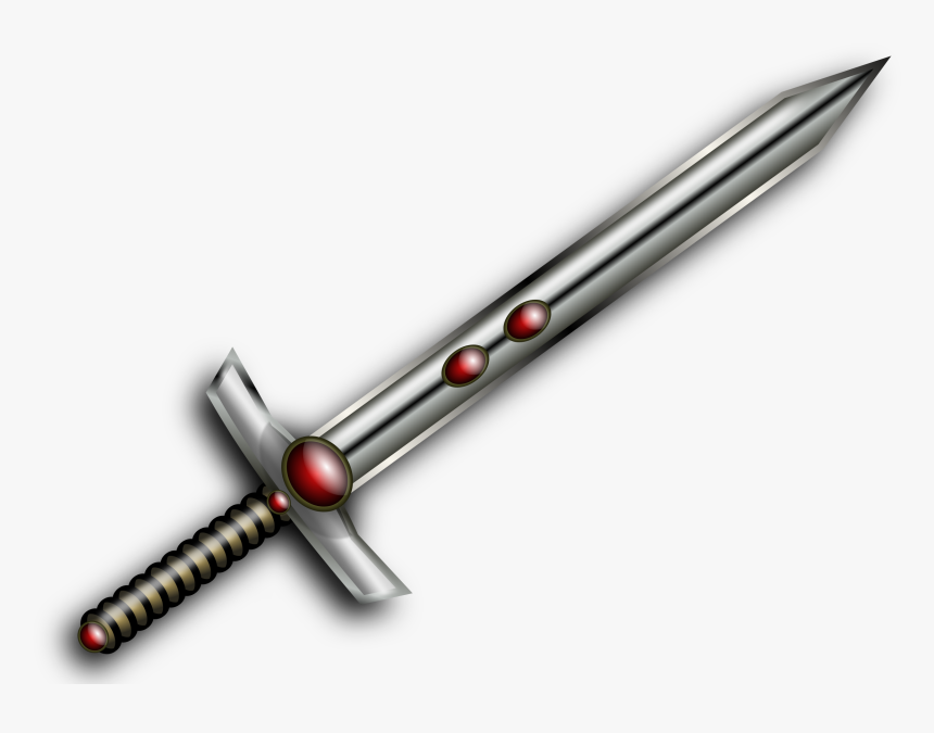 Jeweled Sword Clip Arts - Sword Clip Art, HD Png Download, Free Download