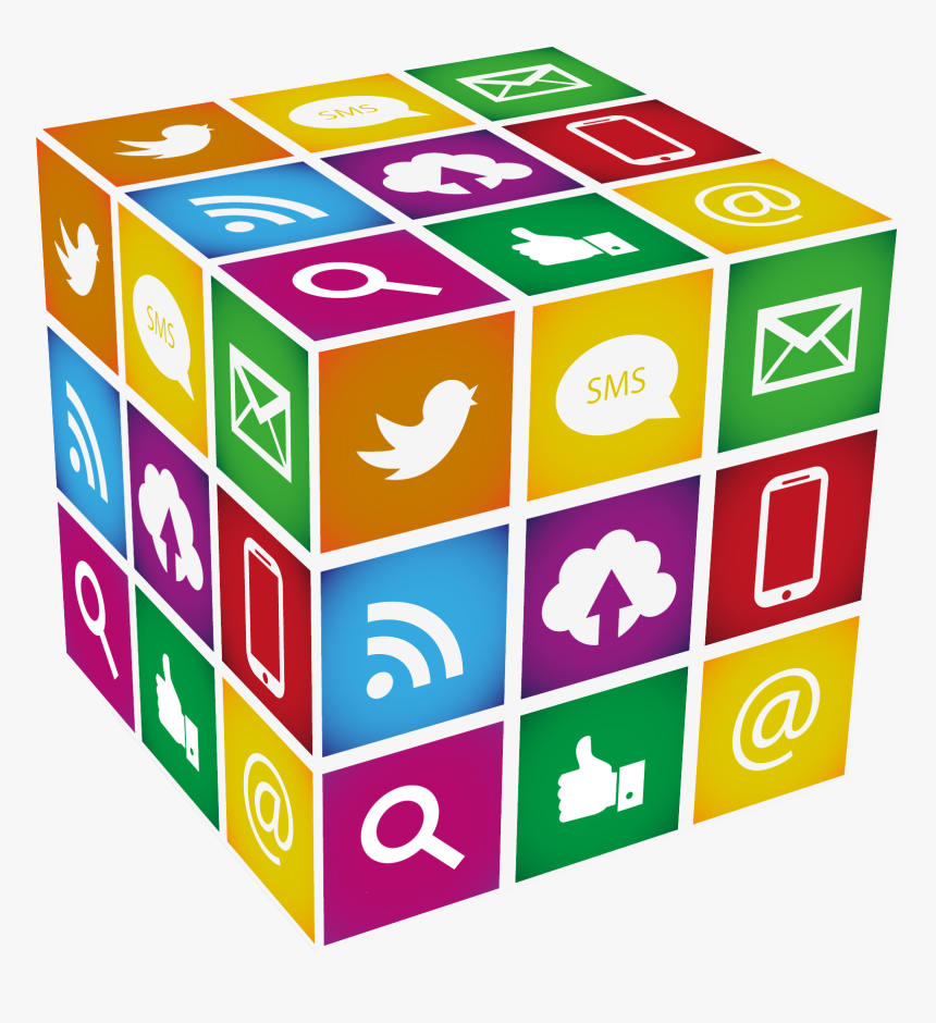 Social Media Icon Cube, HD Png Download, Free Download